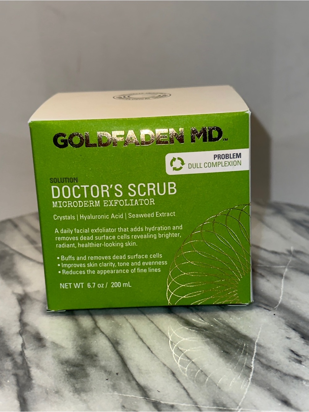 GOLDFADEN MD Doctor's Scrub Microderm Exfoliator Scrub 6.7oz 200ml
